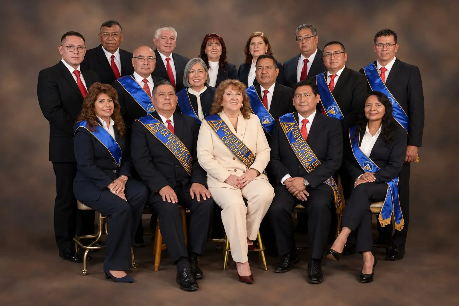 Directorio ejecutivo del Colegio Departamental de Abogados de Cochabamba.