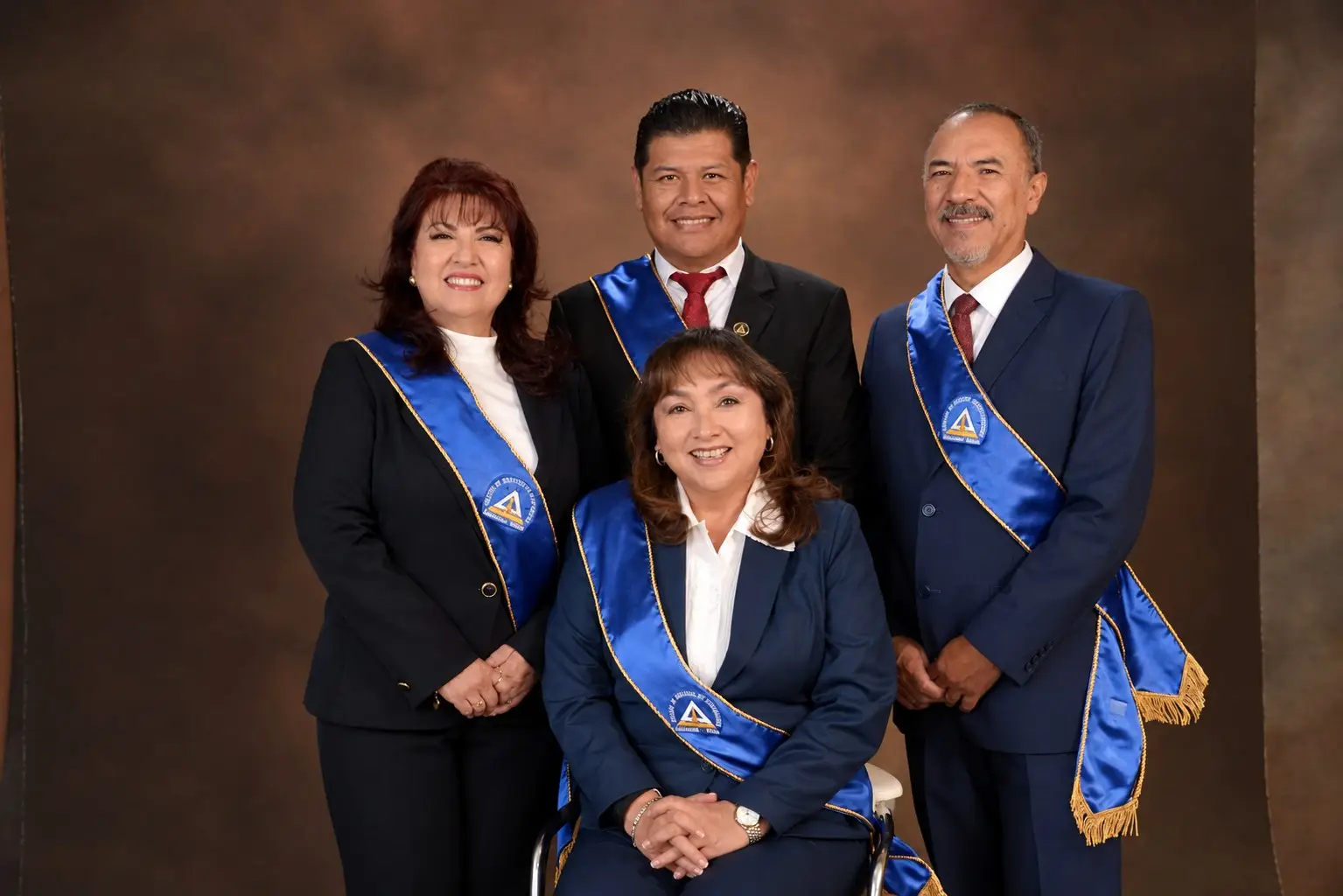 Integrantes del Tribunal de ética departamental del CDAC.