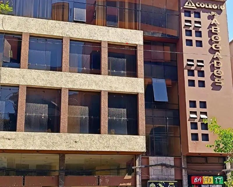 Fachada del Colegio Departamental de Abogados