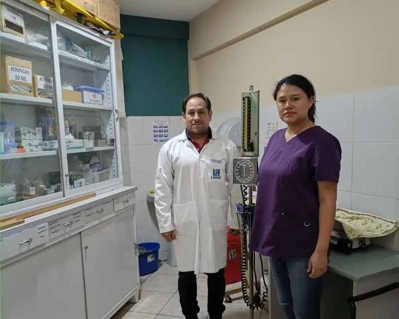 Consultorio y farmacia del servicio de salud del CDAC